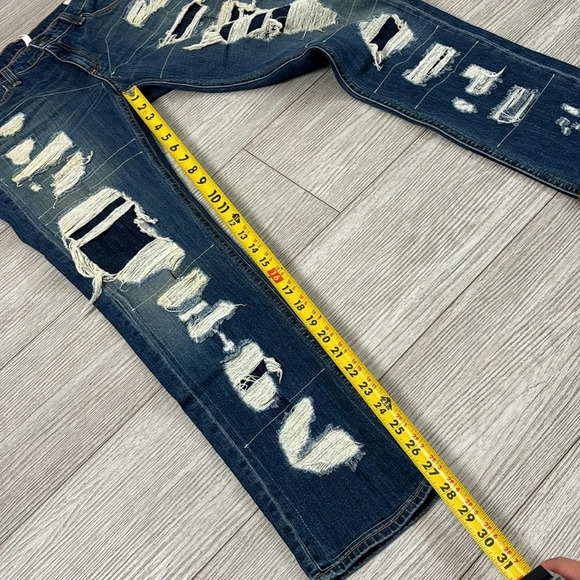 Rag & Bone Dre Distressed Jeans Size 31 in color Ada Brigade - Picture 13 of 15